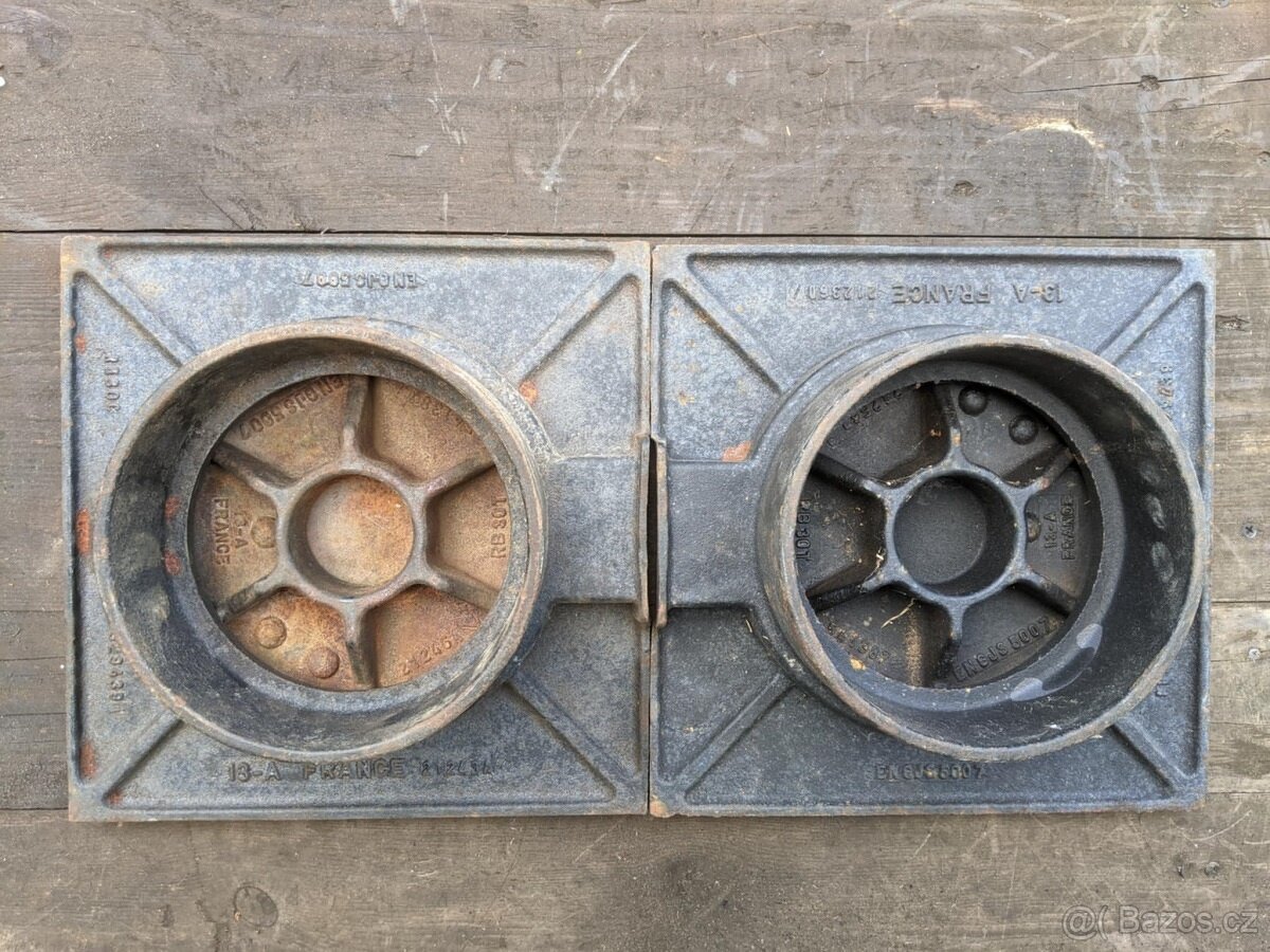 LITINOVÝ POKLOP - NOVÝ - 2