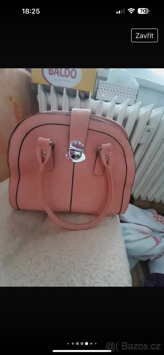 Kabelka losos zn. Beige&ted nova - 2