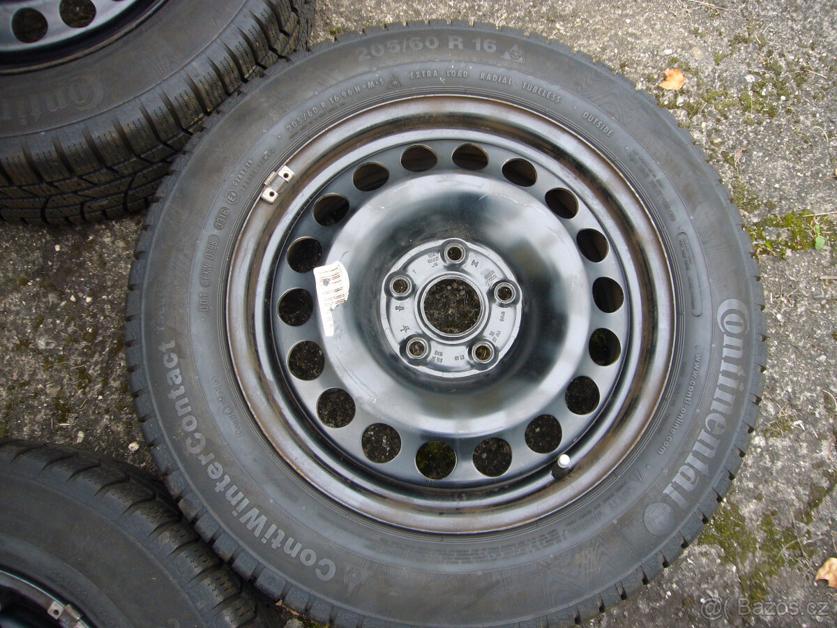 ZIMNÍ KOLA VW-ŠKODA-AUDI-SEAT 16" 5x112 6,5" et-47,stř.-57 - 2