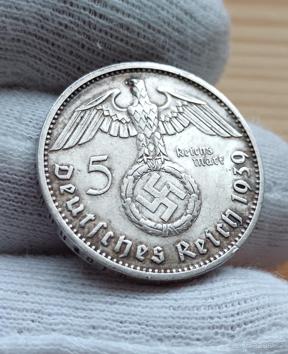 AG 5 Marka Svastika lepší Mincovna J - 2