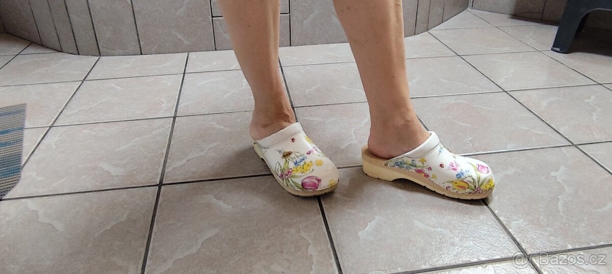 Dámské letní dřeváky velikost 41 - 2