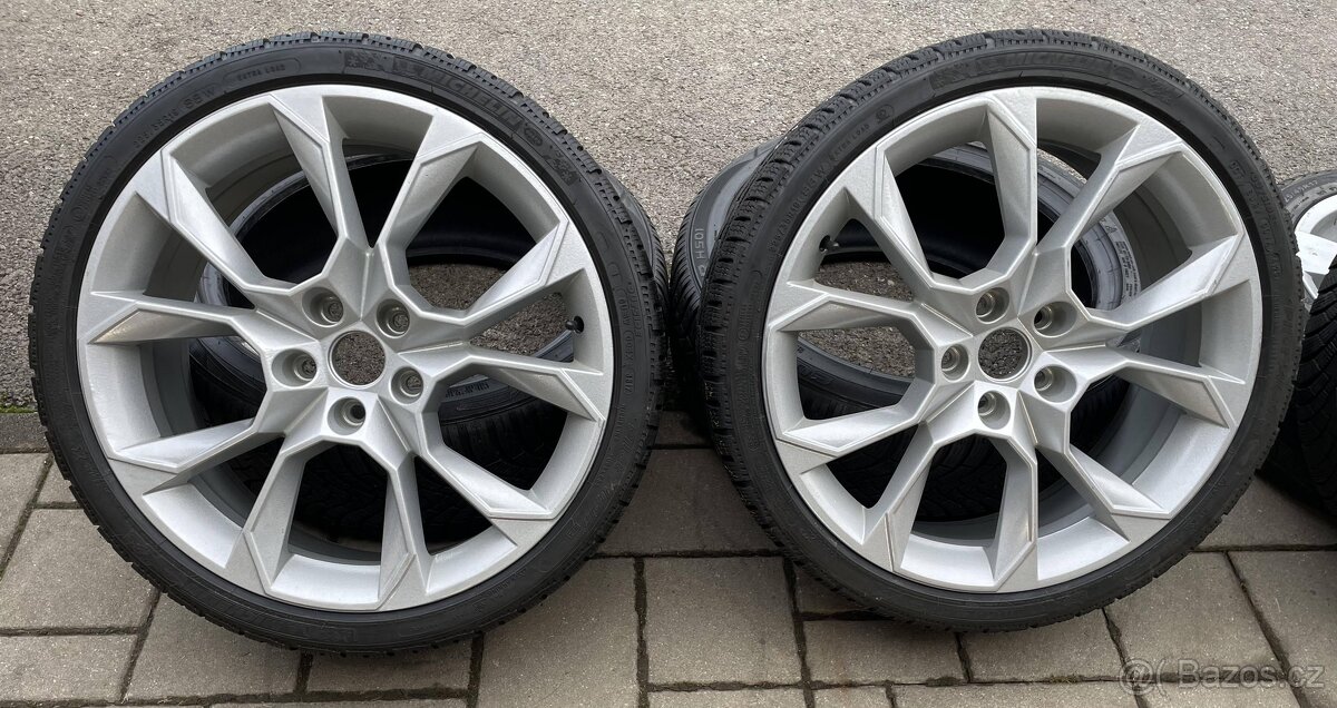 EXTREME-Silber orig.skoda 225 35 R19 5x112 7,5j x19 ET 51 - 2