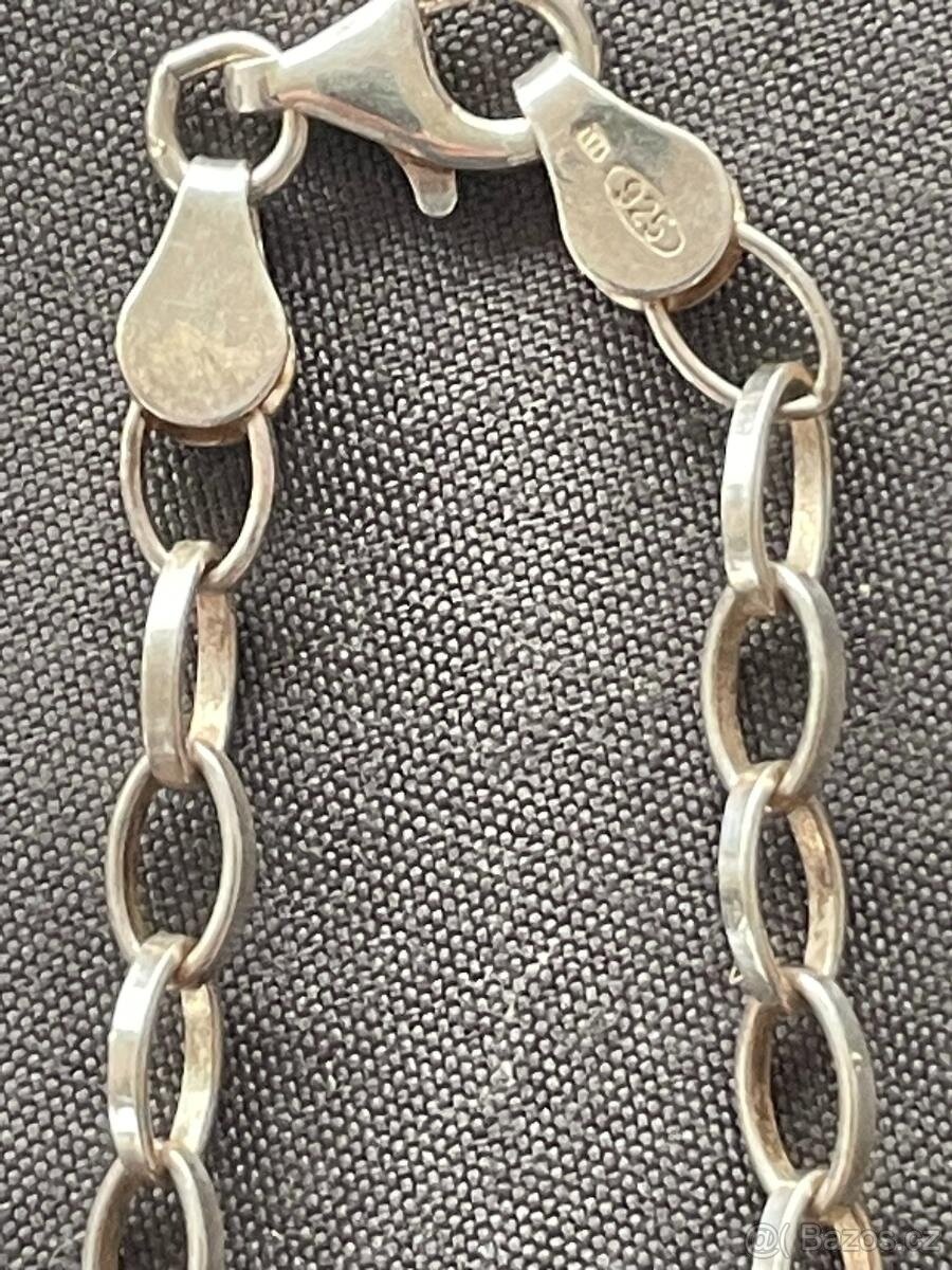 Stříbrný řetízek - 2