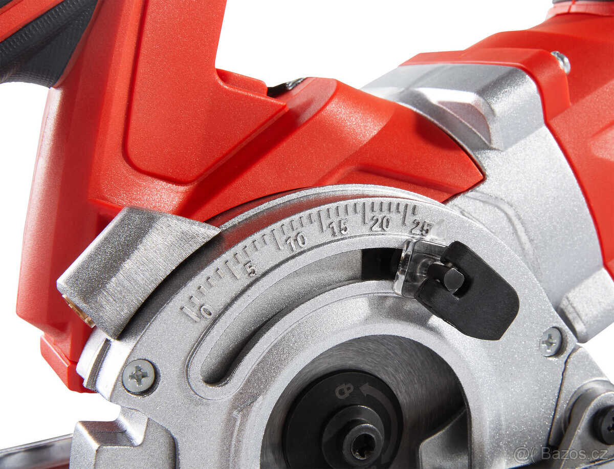 El. okružní pila 710W + 4 pilové kotouče, v kufříku, nová - 2