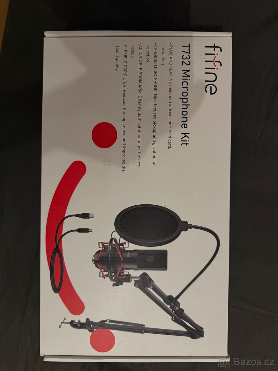 Rameno k mikrofonu s pop filtrem - 2