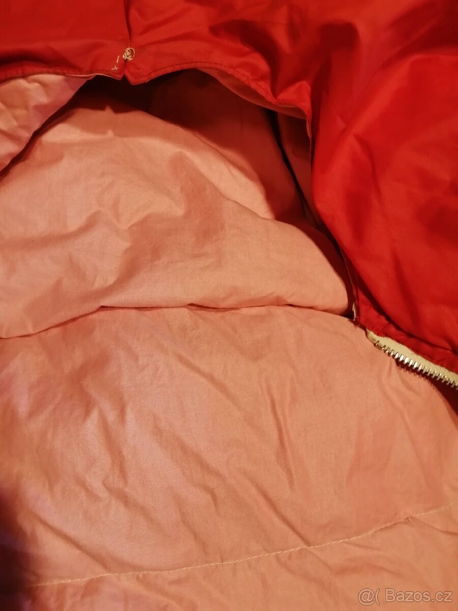 Spacák péřový mumie retro 2ks - 2