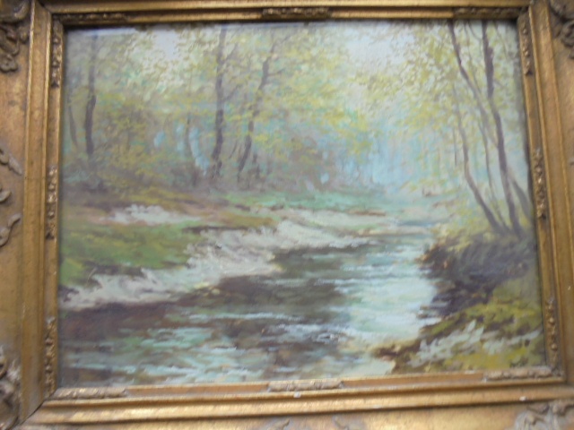 OBRAZ OLEJ NA KARTONU-PEŠEK - 2