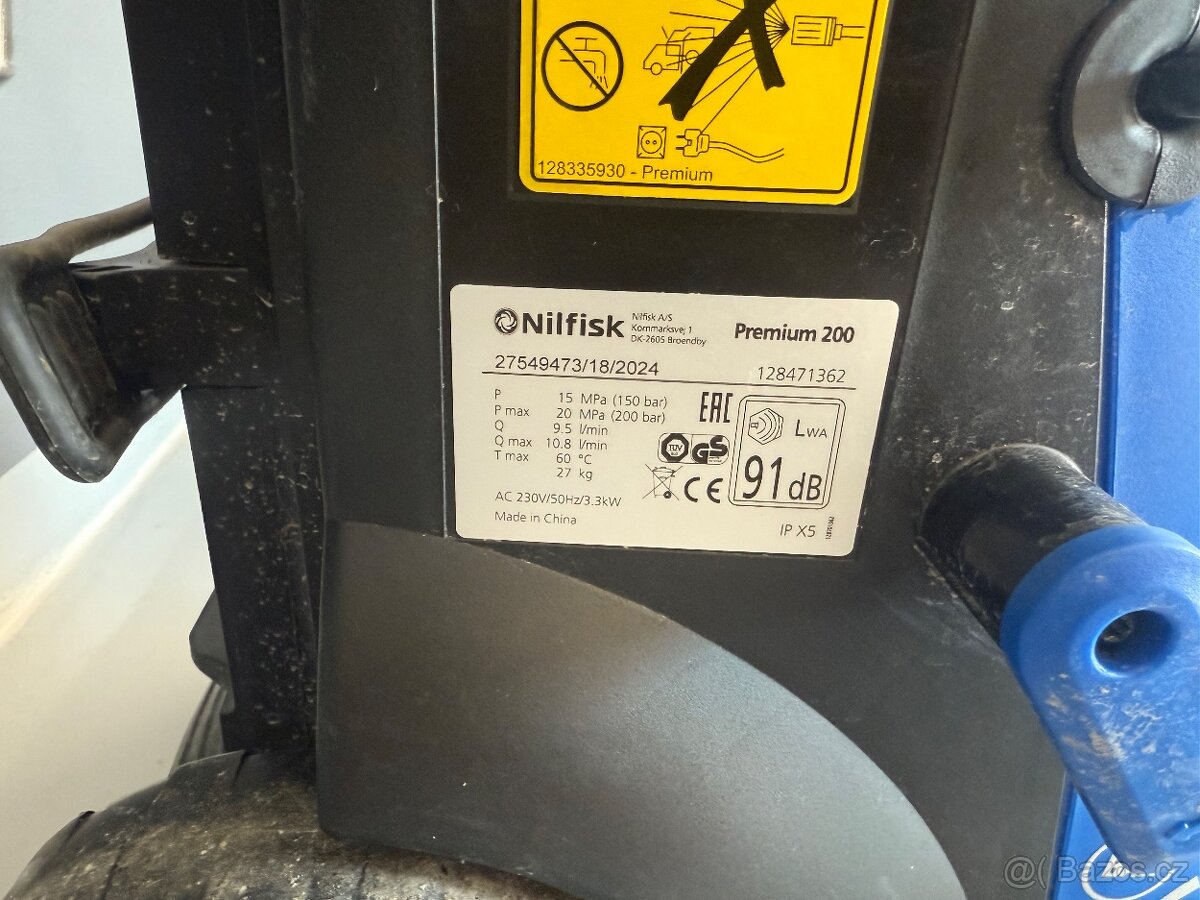 Vysokotlaký čistič Nilfisk PREMIUM 200 /pistole teče - 2