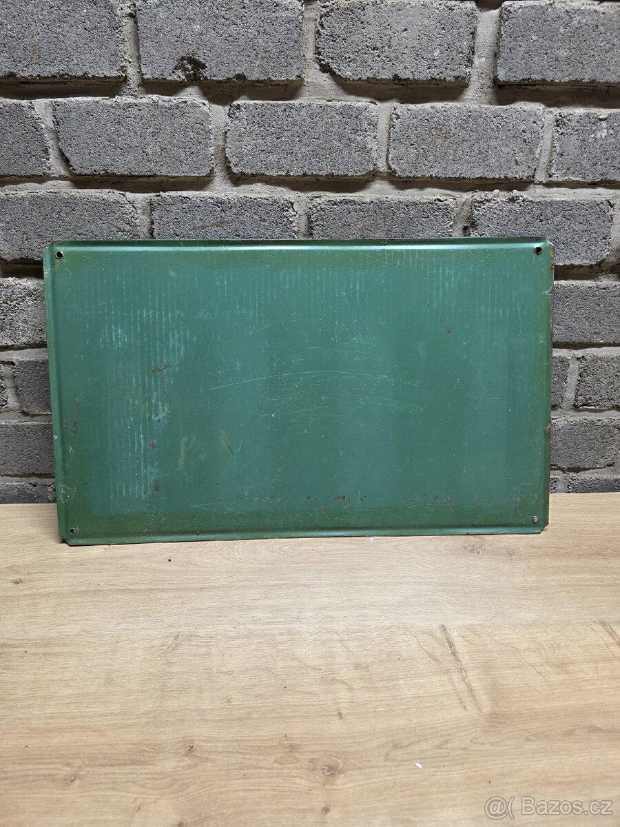 Stará dobová cedule - 2