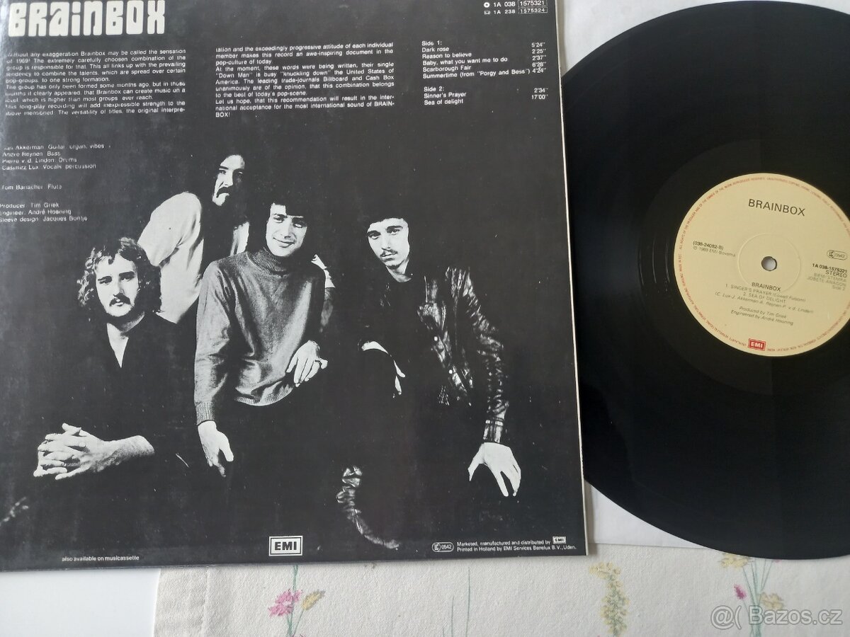 BRAINBOX „Brainbox“ /EMI 1969/prog/psychedelic/Blues rock, - 2