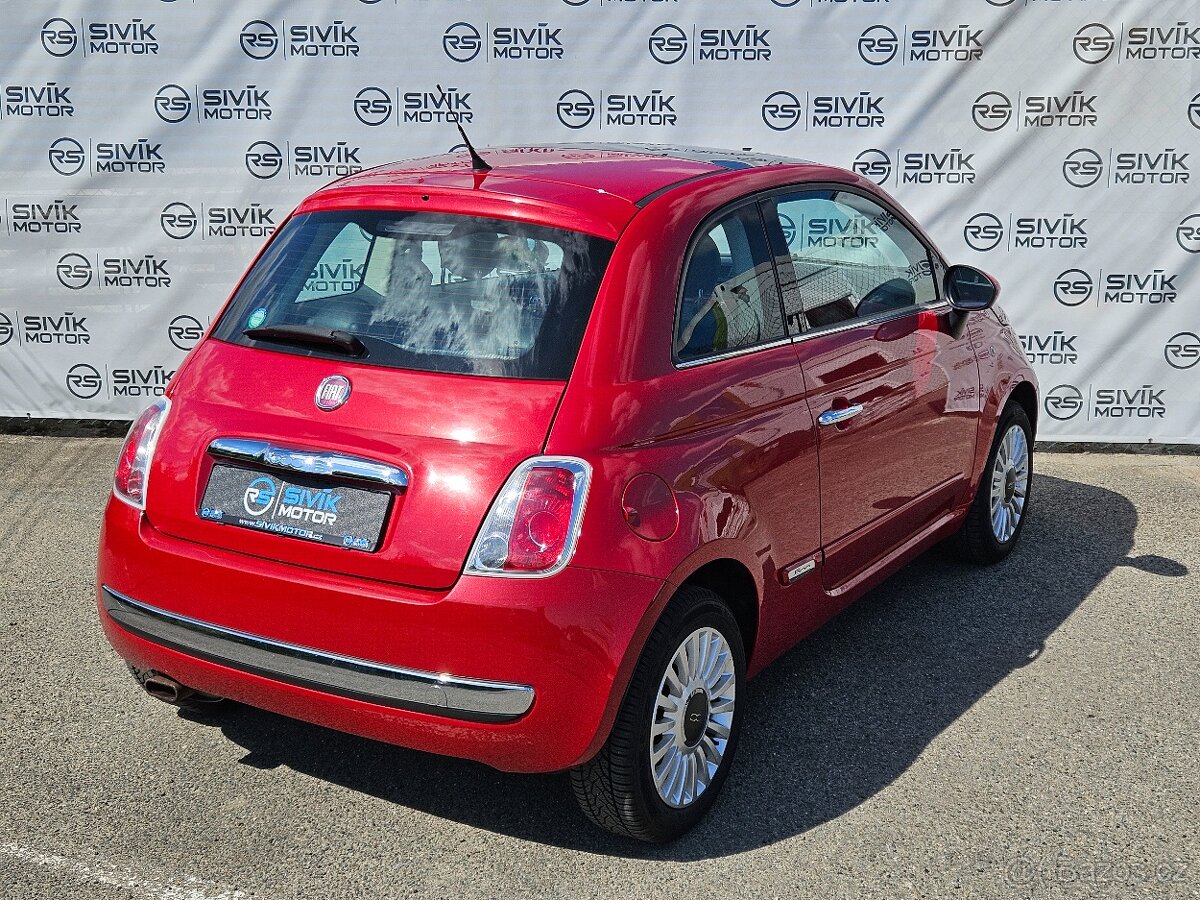 Fiat 500 Lounge 1.2 51kW PANO KLIMA ALU 113tis.KM - 2
