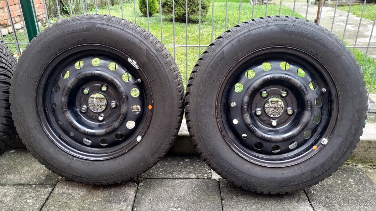 Zimní pneu 195/65/R15 na originálních discích Kia/Hyundai - 2