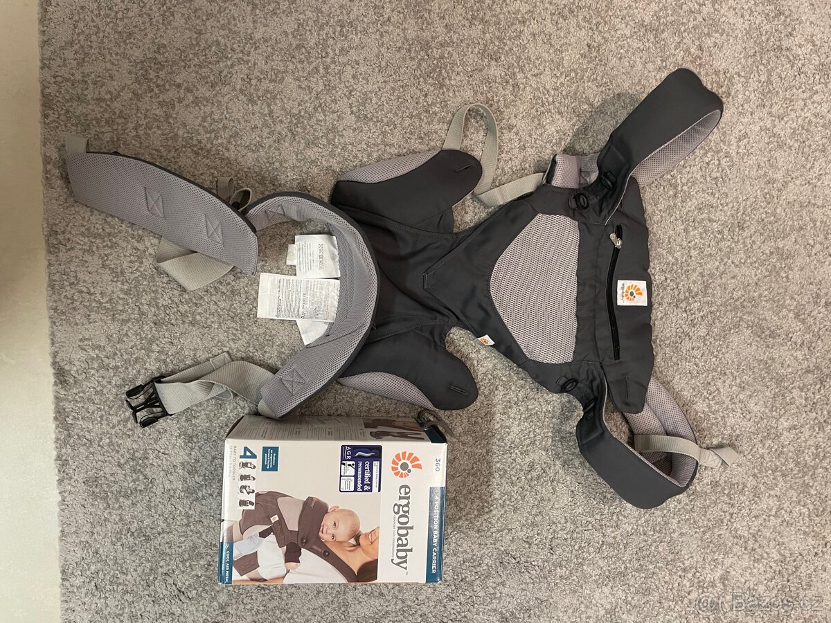 360 nositko + zdarma vložka pro novorozence - 2