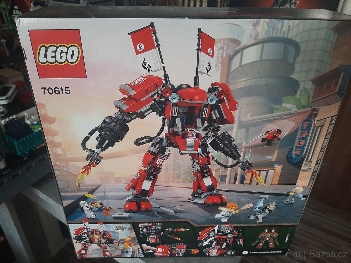 Lego 70615 Ninjago movie - Ohnivý robot - 2