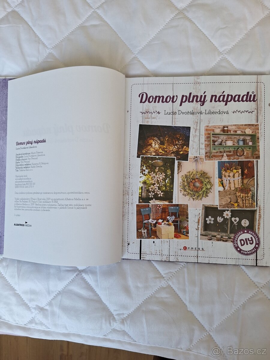 Kniha "Domov plný nápadů" od Lucie Dvořákové - 2