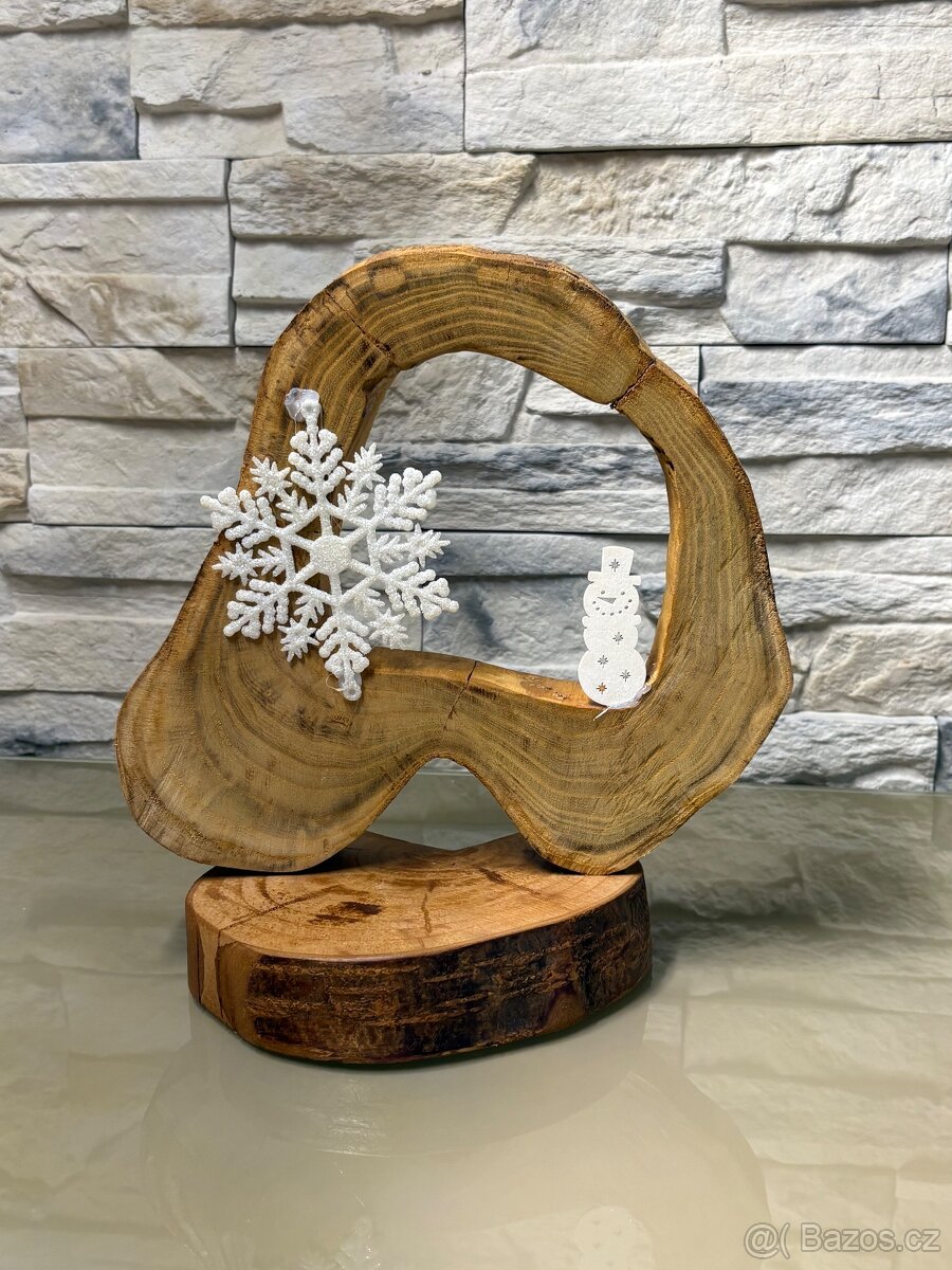 Vánoční dekorace z masivu - 2