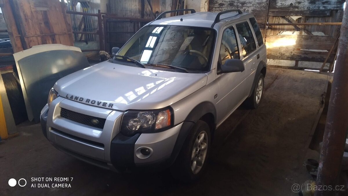 Land Rover Freelander 1.8i facelift náhradní díly - 2