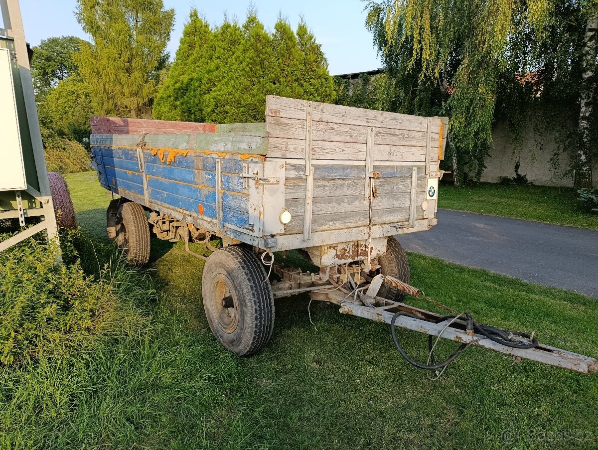 vlek za traktor 4t valník vůz - 2