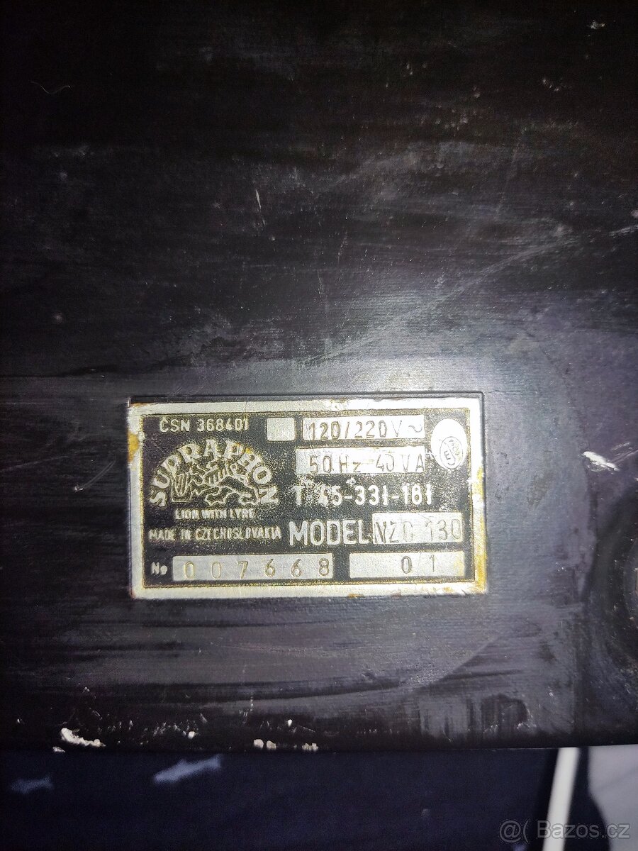 Funkční stereo zesik Supraphon NZC-130 - 2