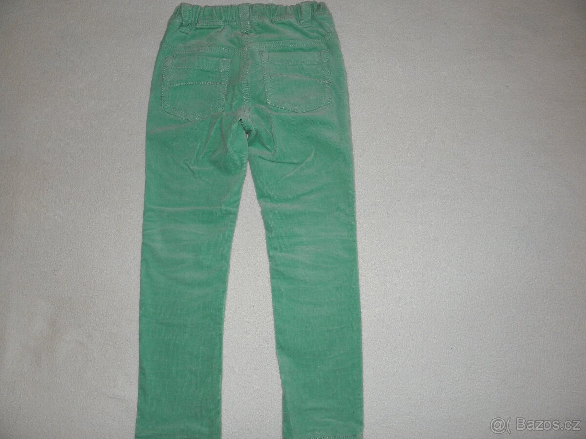 dívčí slim manžestráky Next vel.116 + další nabídky 110/116 - 2