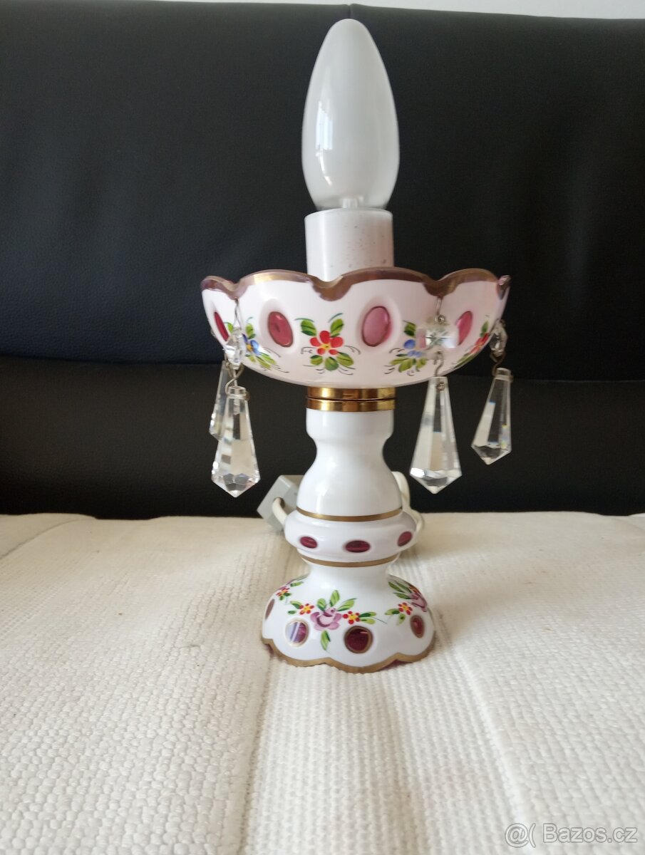 Prejimane sklo svicen a lampicka - 2