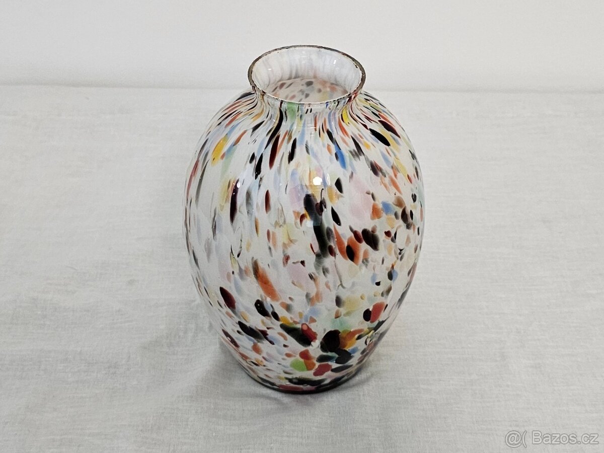 Váza brokátové sklo - 2