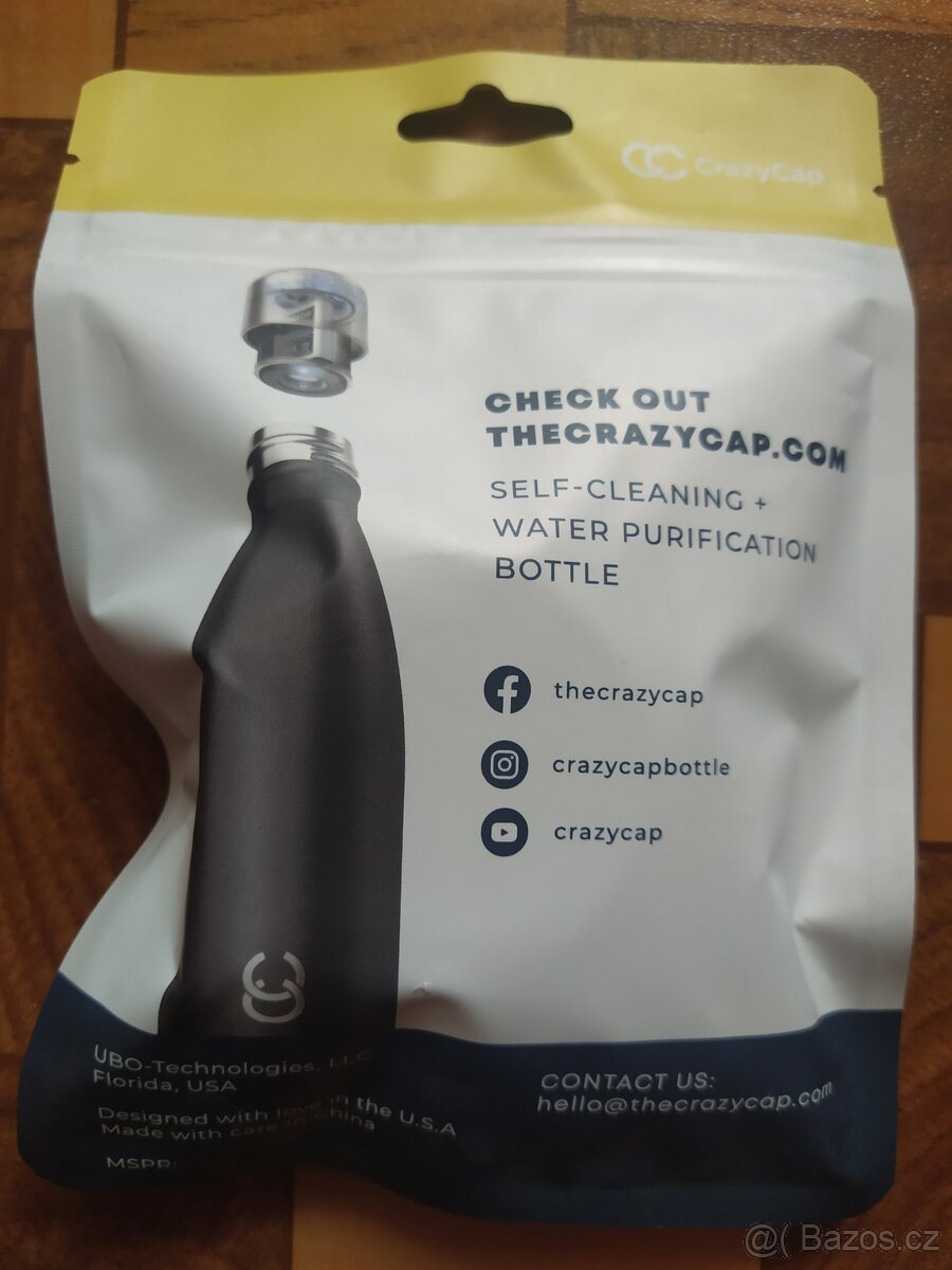 nabíječka na dezinfekční víčko CrazyCap - 2