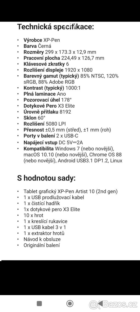 Grafický tablet - 2