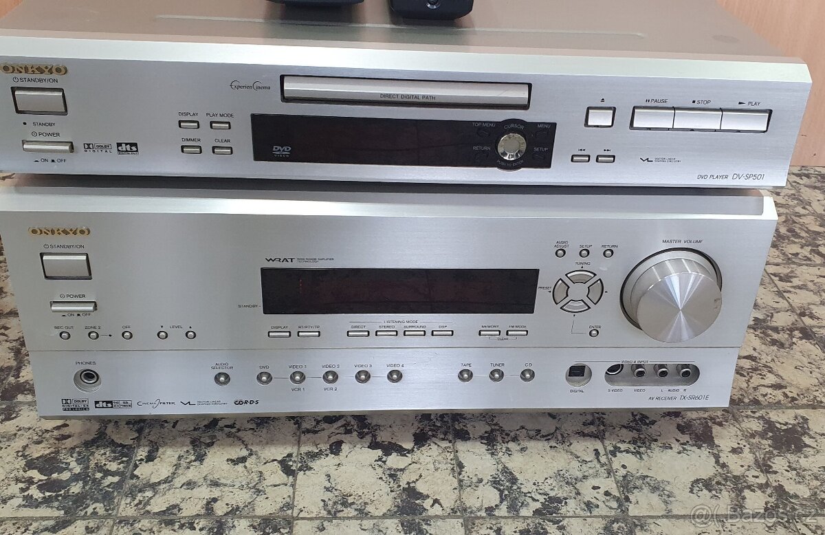Receiver + DVD Onkyo , záruka - 2