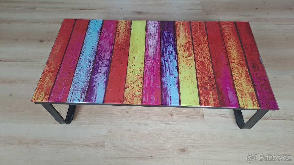 Skleněný stůl - 2