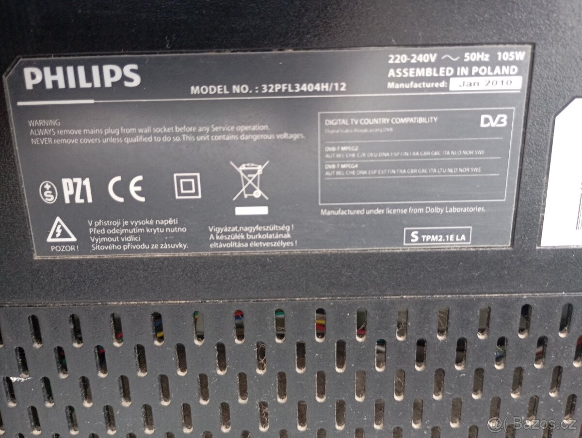 Tv Philips 32 palců - 2