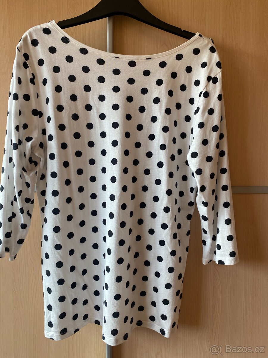dámské triko s puntíky - 2