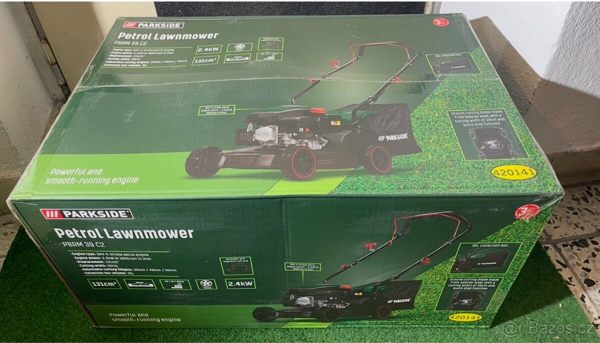 Benzínová sekačka Parkside - nová - 2
