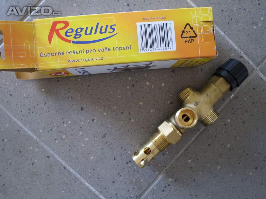 Termostatický ventil REGULUS DBV 1 - 2