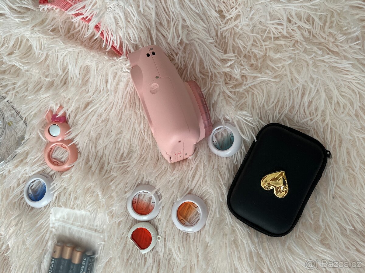 Instax Mini 9 Clear Pink + příslušenství - 2