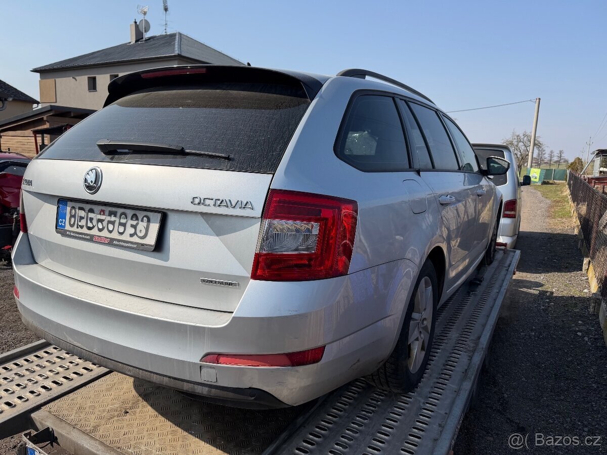 Díly Škoda Octavia III combi LA7W stříbrná - 2