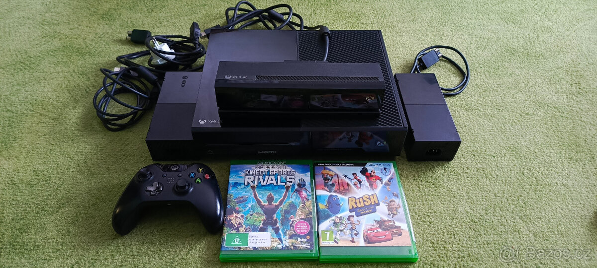 Xbox one 500gb + kinect, po servisu. - 2