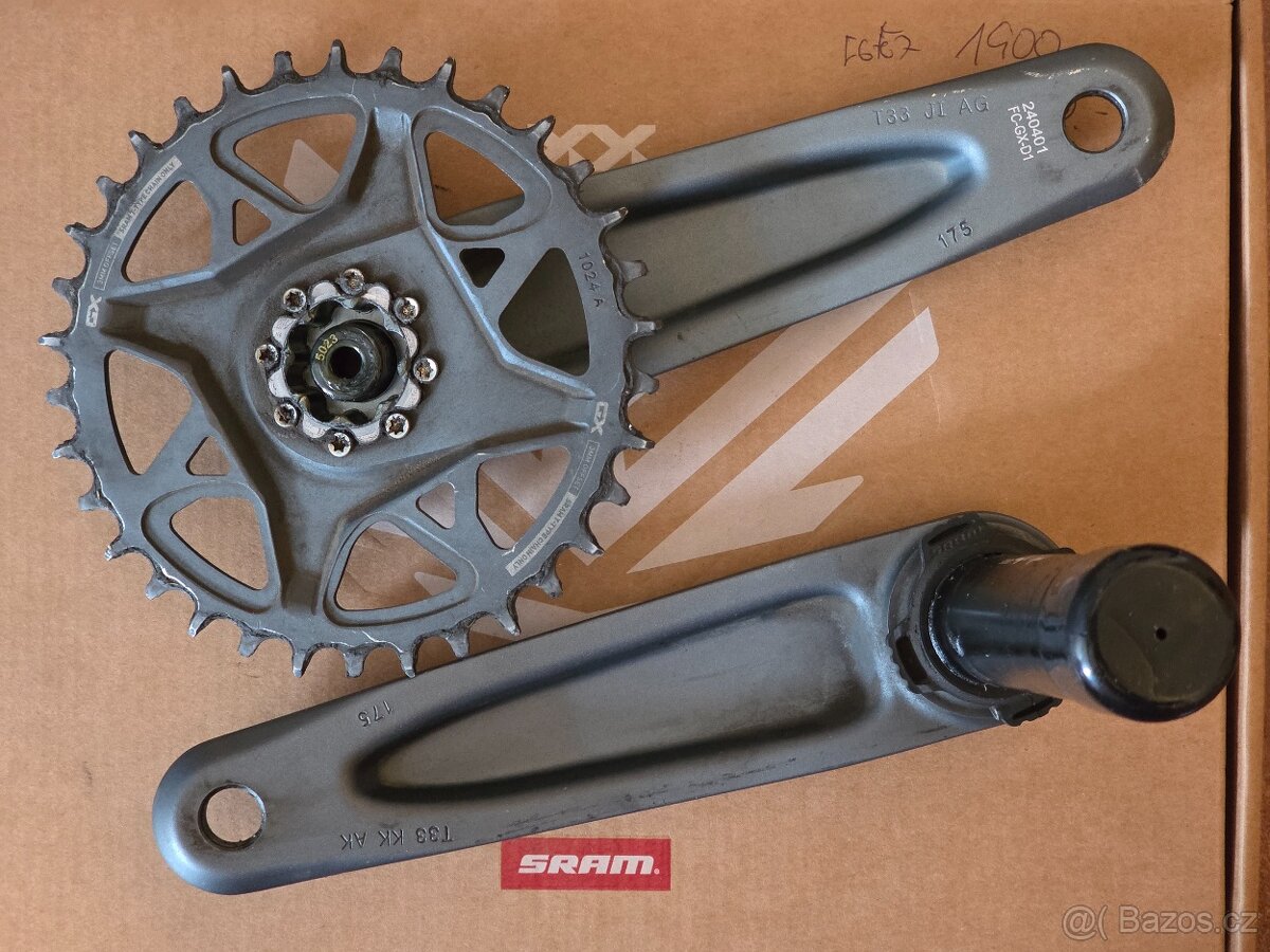 MTB kliky SRAM GX Eagle 175 mm - 2