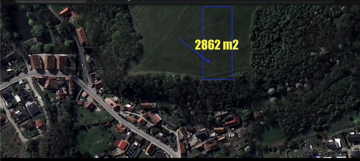 Prodej pole 2 862 m² - 2