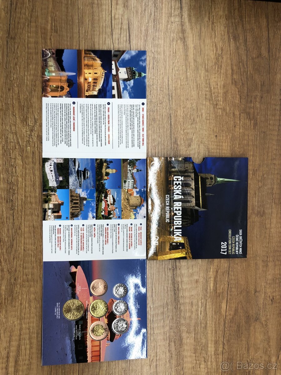 Sada oběžných mincí 2017 - 2