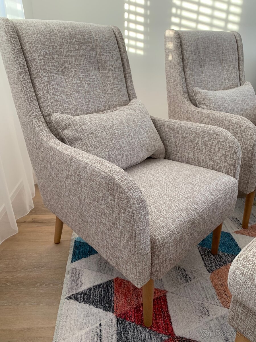 Prodám Křesla Loretto z bukového dřeva - 2