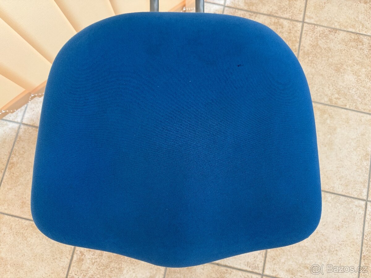 Dětská rostoucí židle Fuxo V-line - modrá/šedá - 2