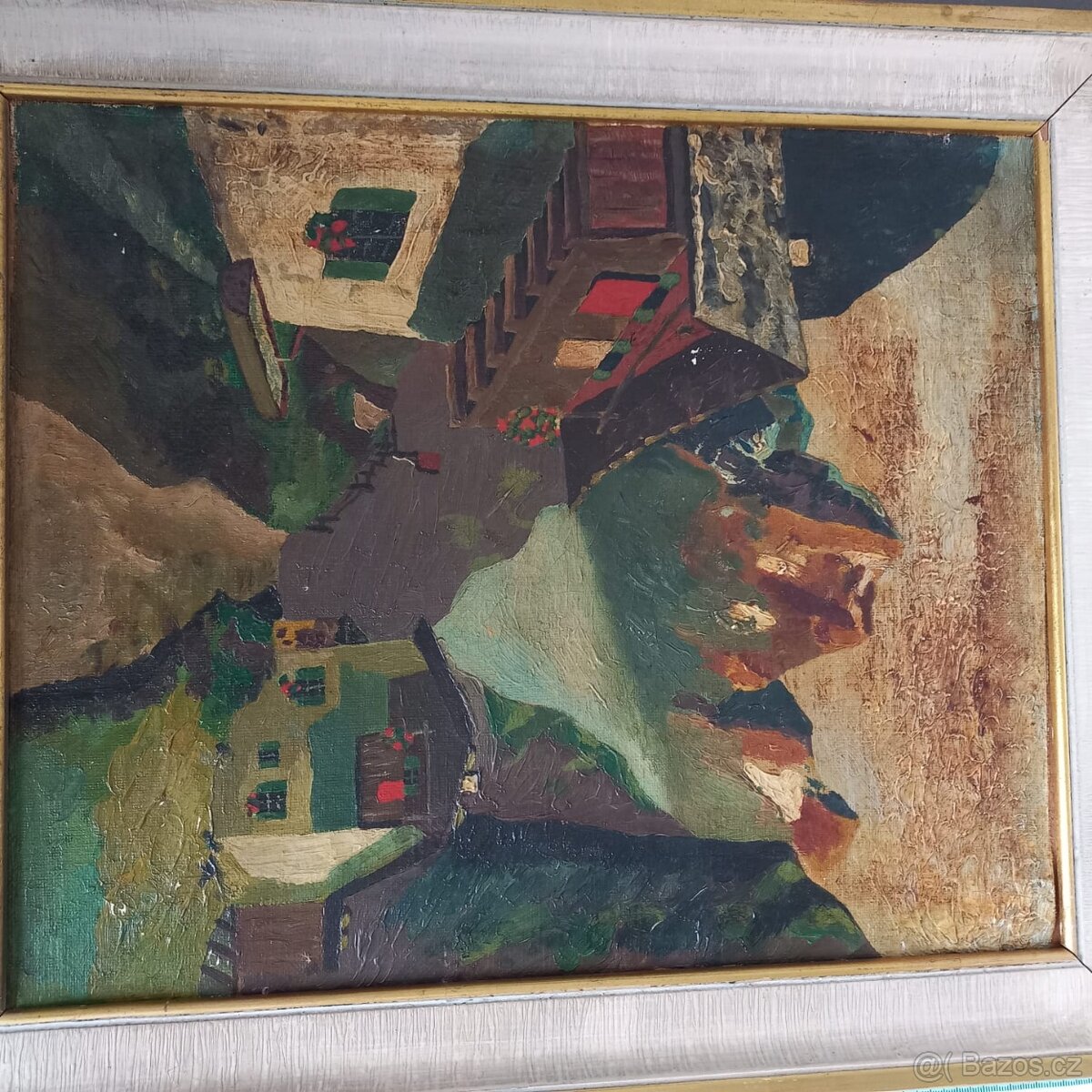 Obraz - horská vesnička - 2