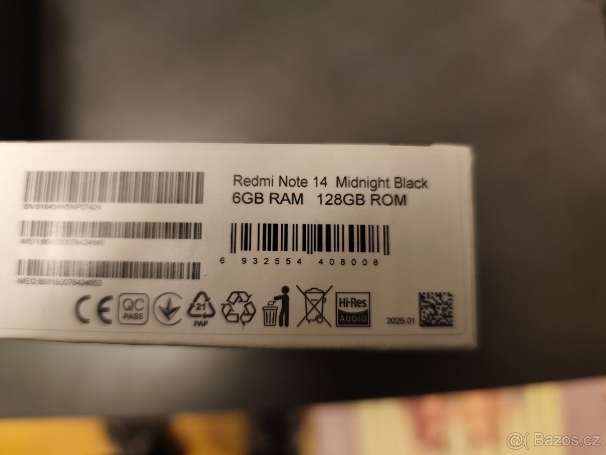 Xiaomi Redmi note 14 6GB/16 GB - 2