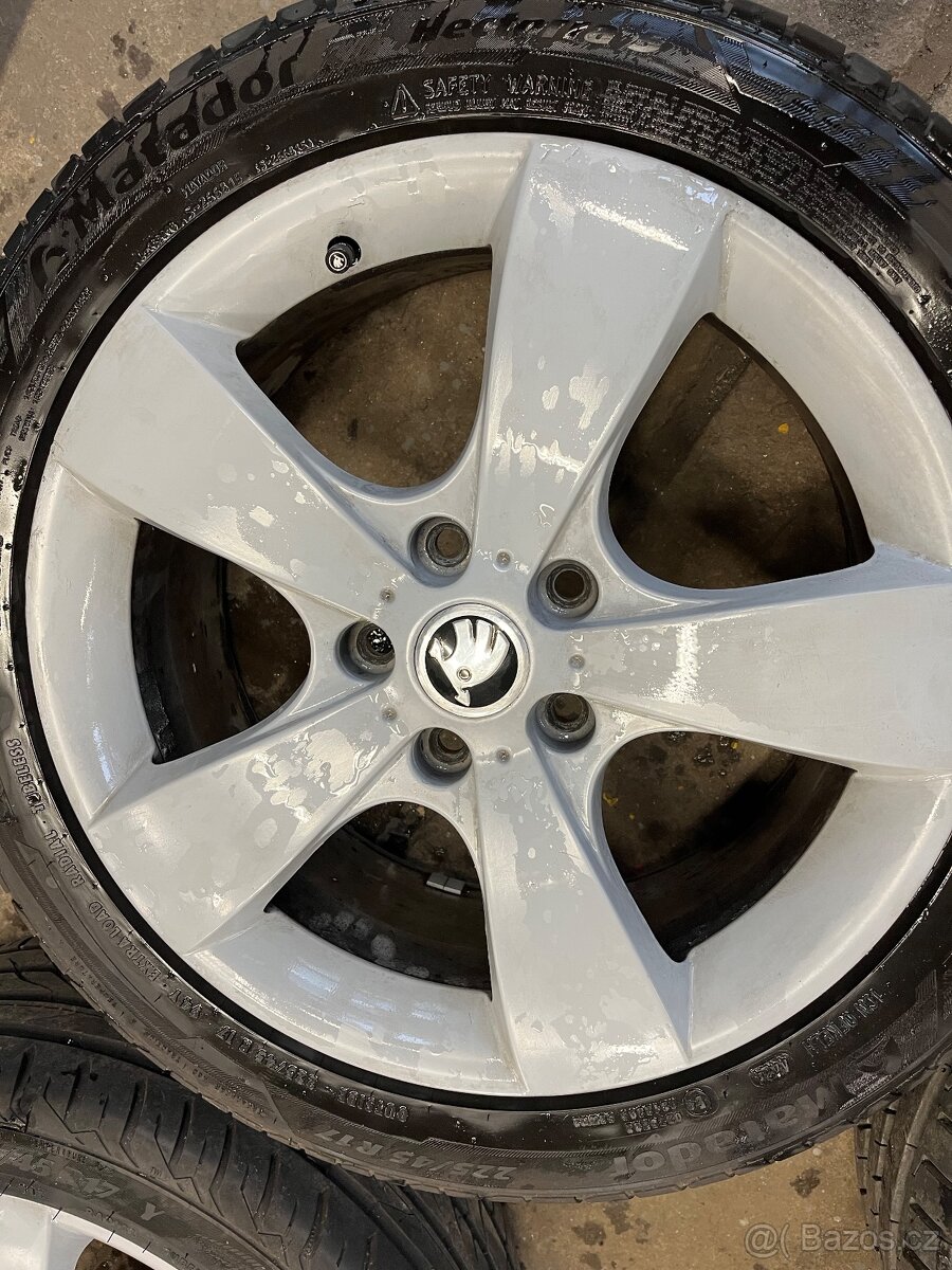 ALU kola 17 + letní pneu - 2