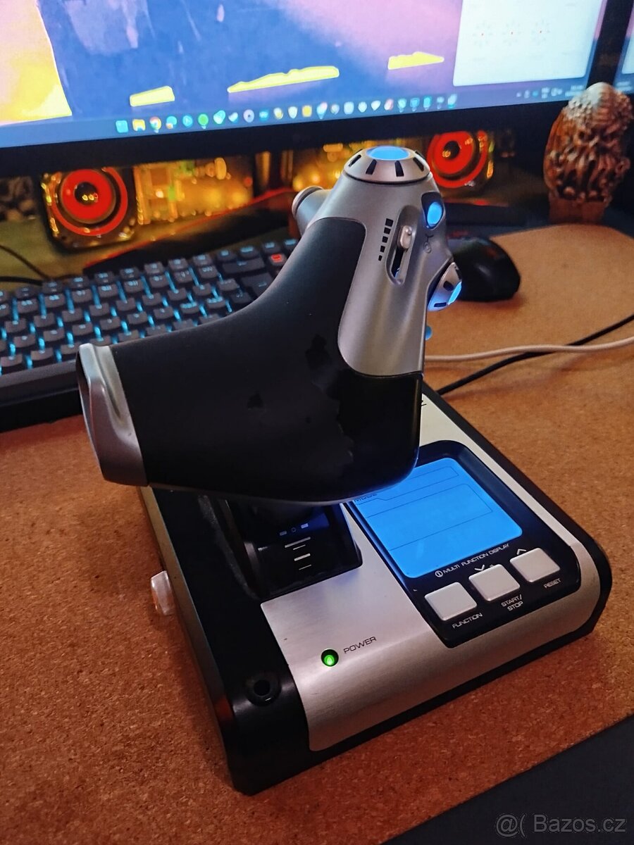 Saitek X52 H.O.T.A.S – TOP stav, vzácnější kus - 2