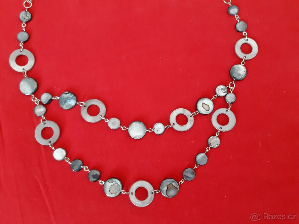 Perleťový náhrdelník - NOVÝ - 2