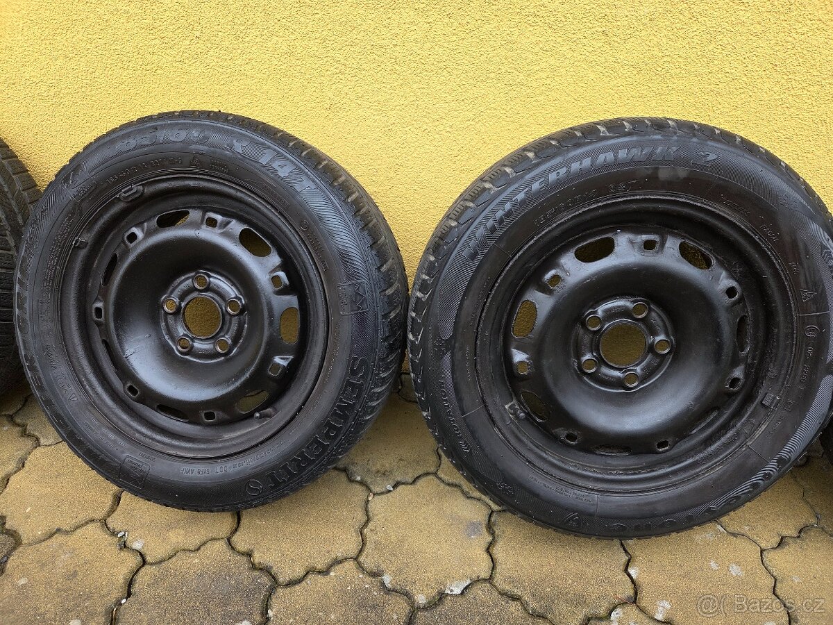 Disky škoda fabia R14 5x100 4ks - 2