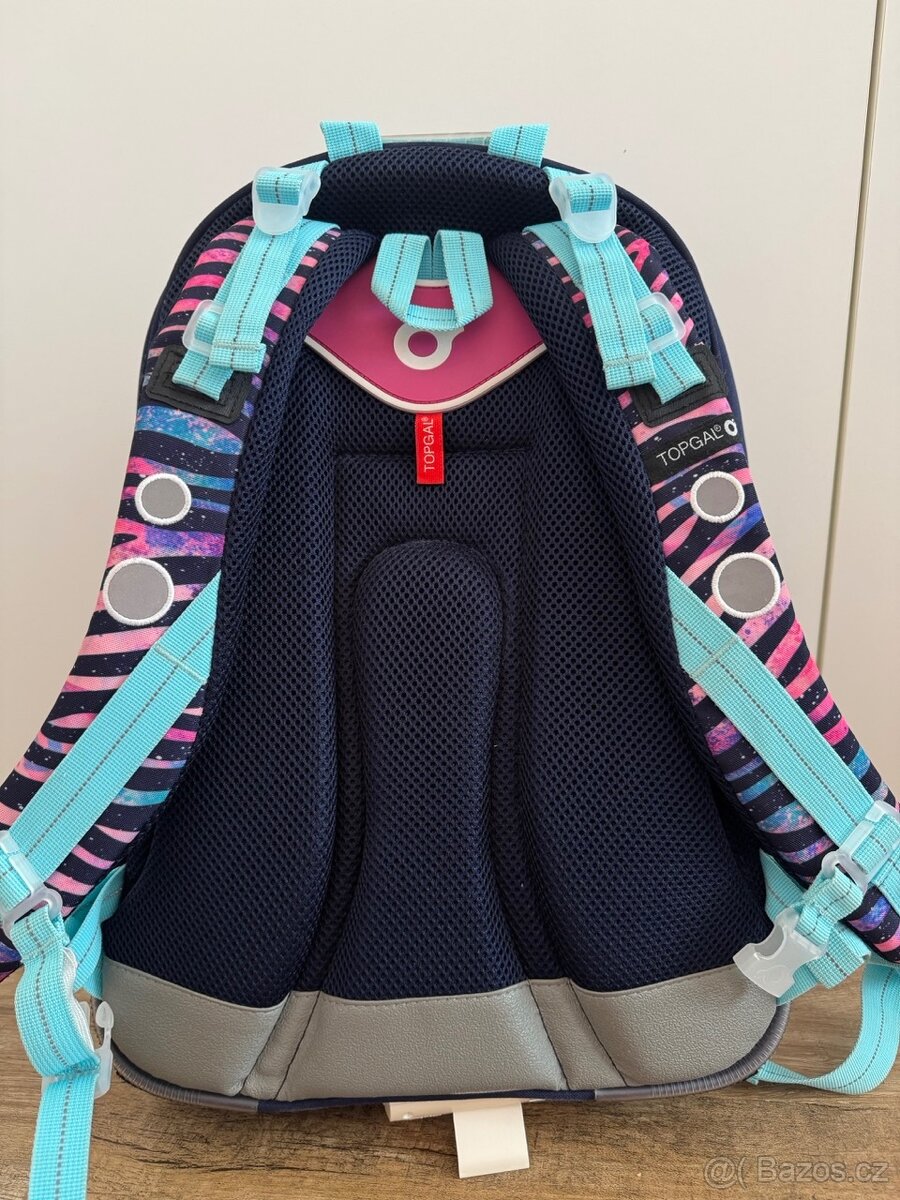 Školní batoh, aktovka Topgal, zebra Kimi - 2