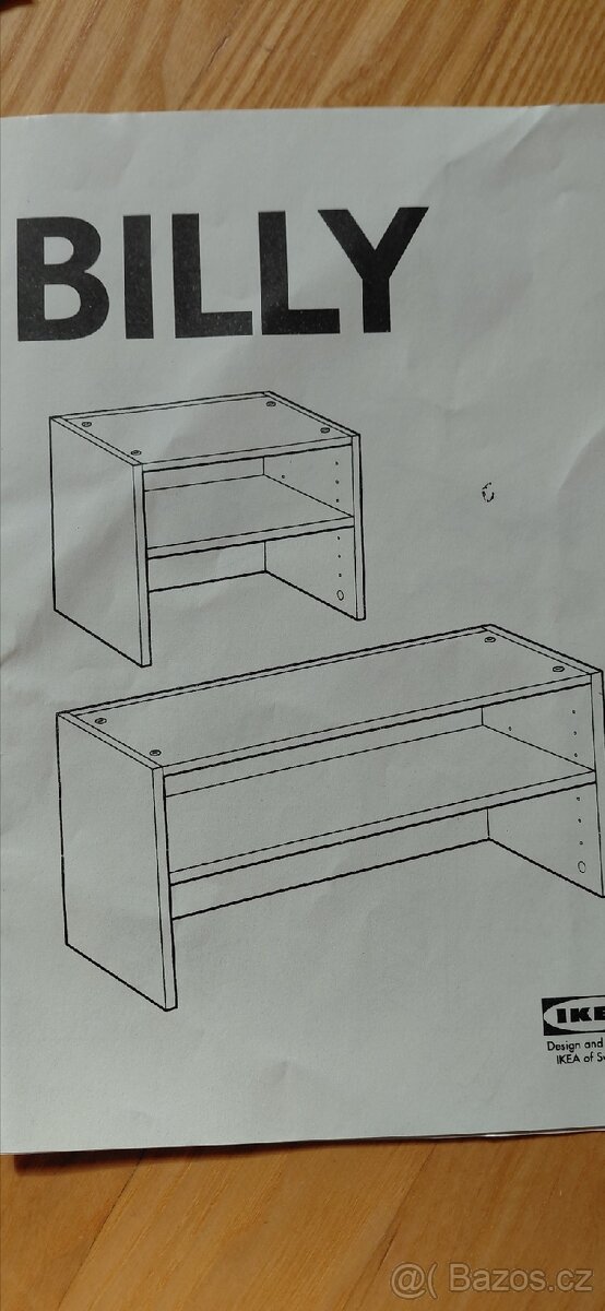 Koupím knihovnu IKEA Billy (dýha buk) - 2